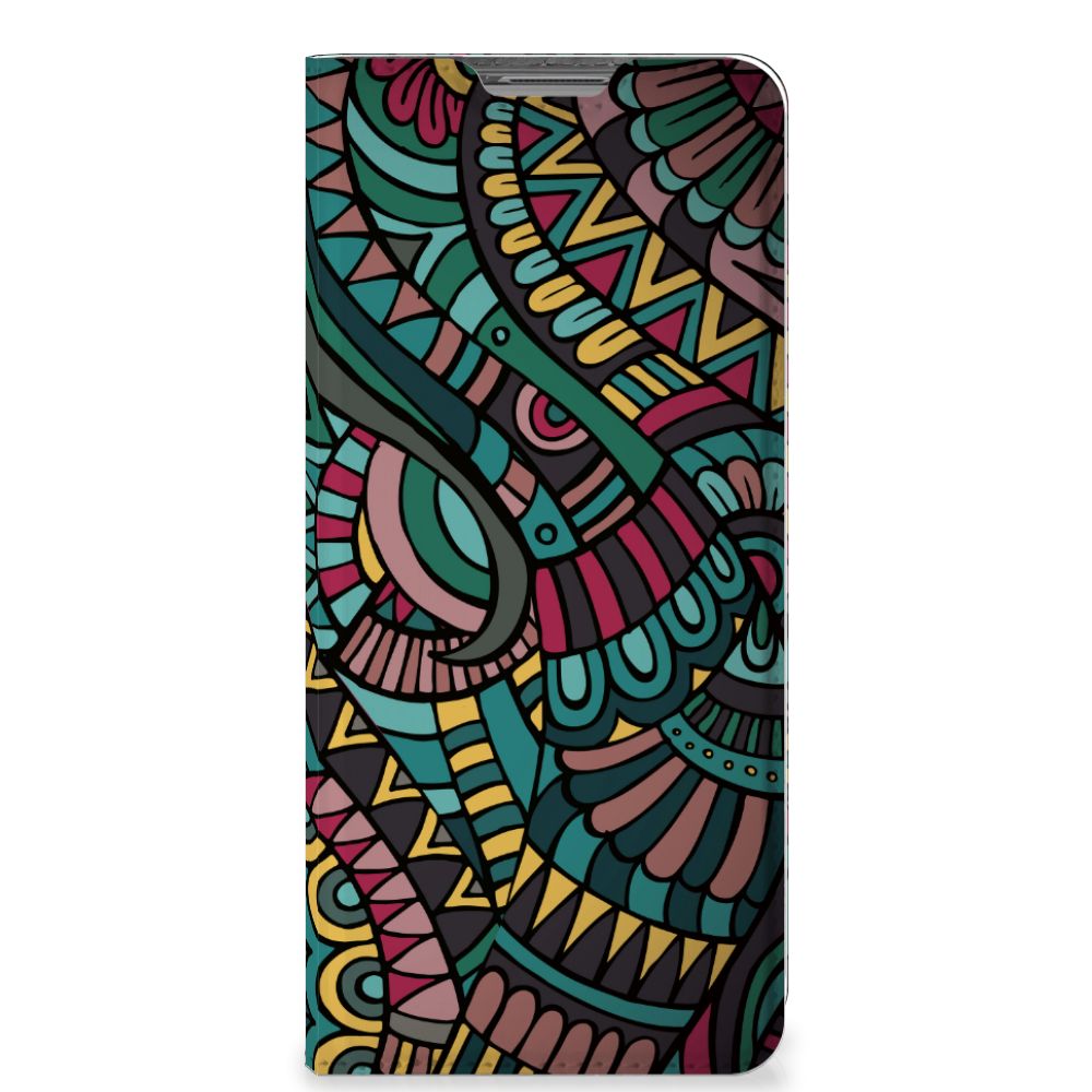 OPPO Find X5 Hoesje met Magneet Aztec - B2C Telecom