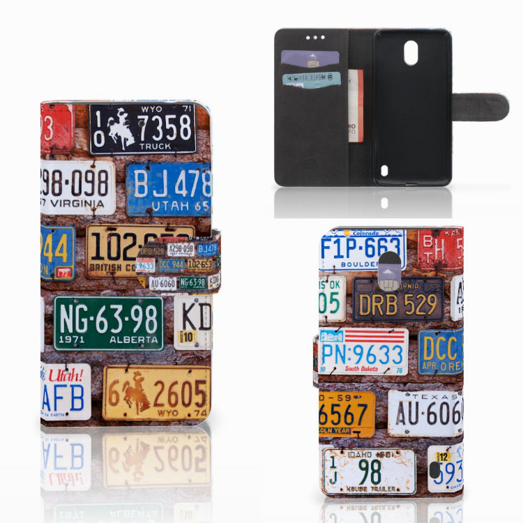 Nokia 2 Telefoonhoesje met foto Kentekenplaten