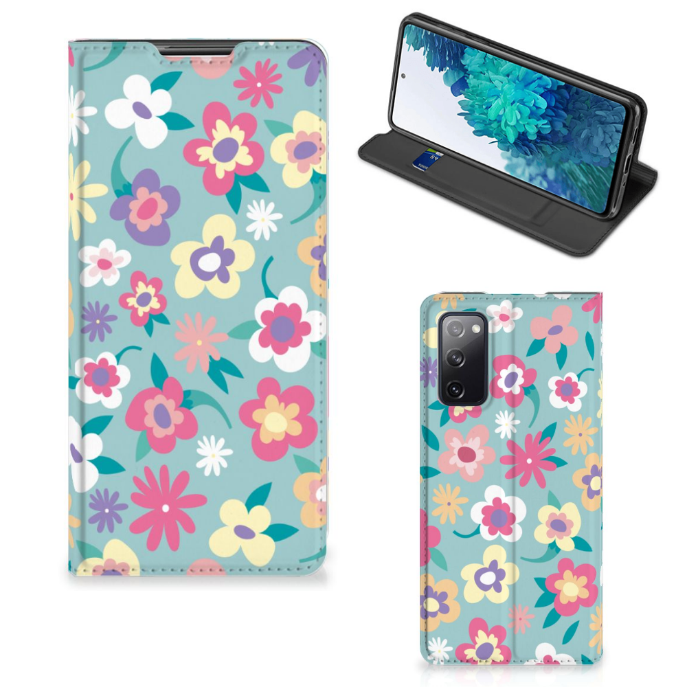 Samsung Galaxy S20 FE Smart Cover Flower Power - B2C Telecom