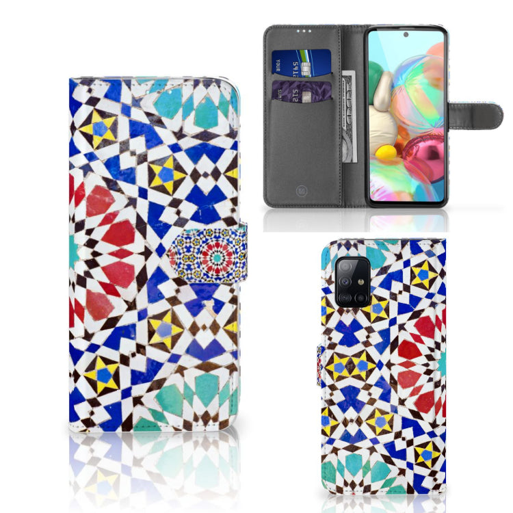 Samsung Galaxy A71 Bookcase Mozaïek