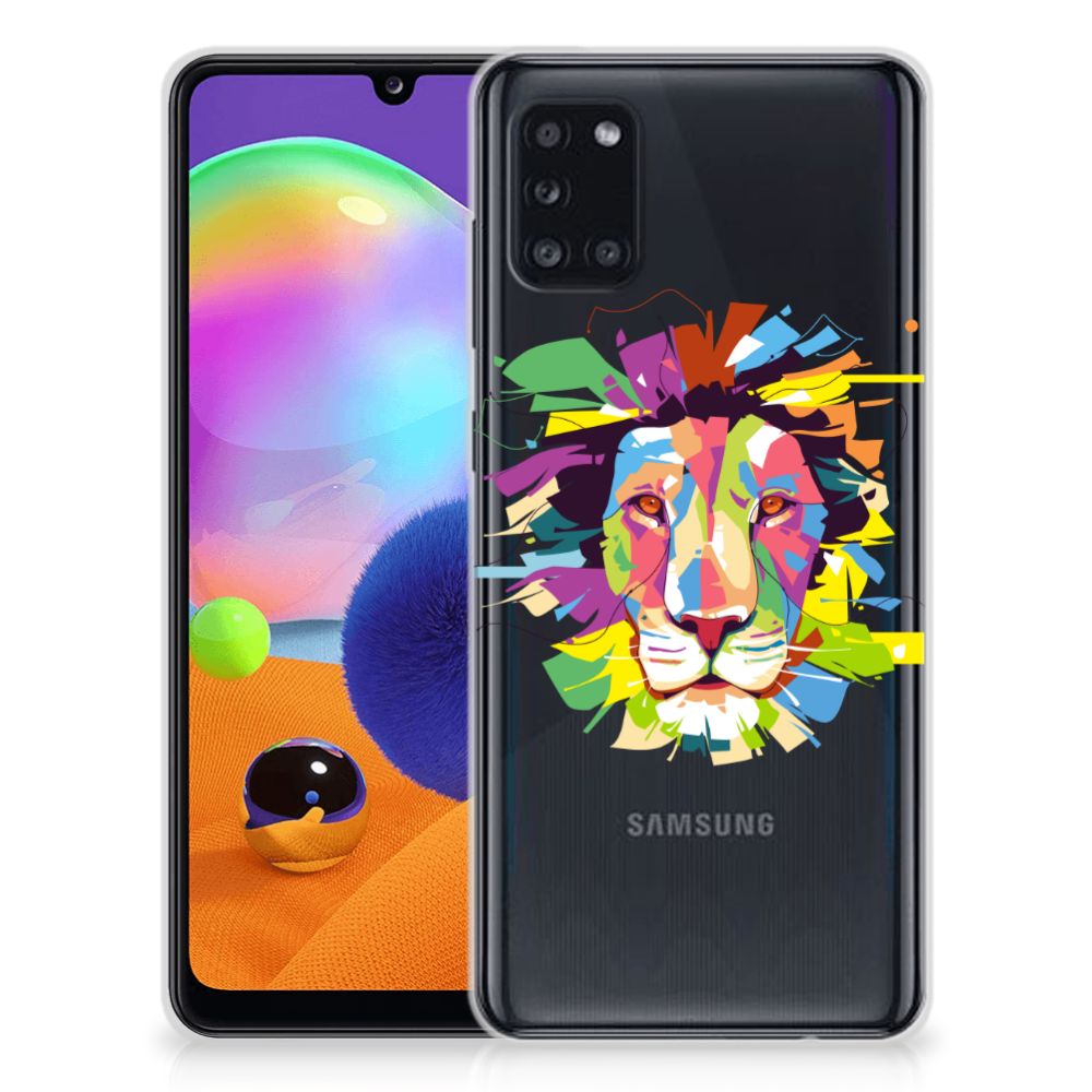 Samsung Galaxy A31 Telefoonhoesje met Naam Lion Color B2C Telecom
