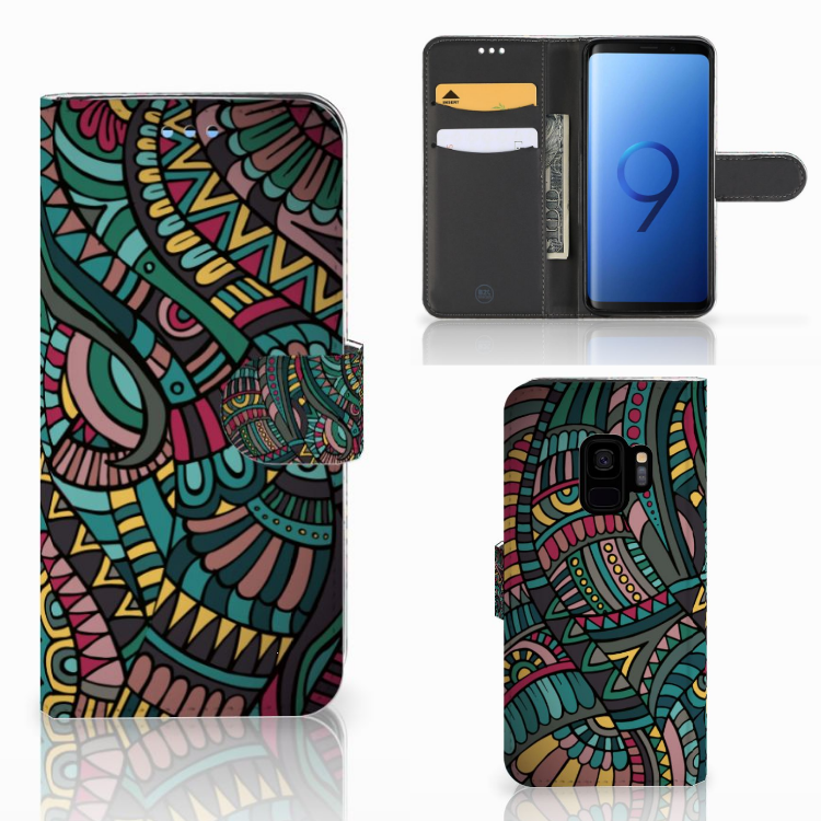 Samsung Galaxy S9 Telefoon Hoesje Aztec