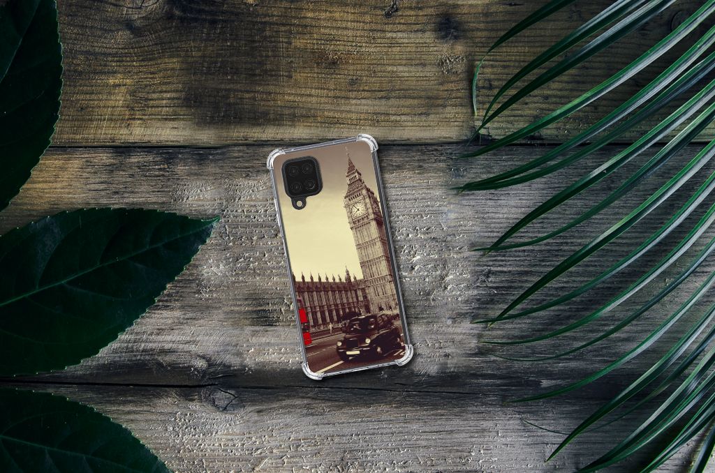 Samsung Galaxy A12 Telefoonhoesje met valbescherming Londen