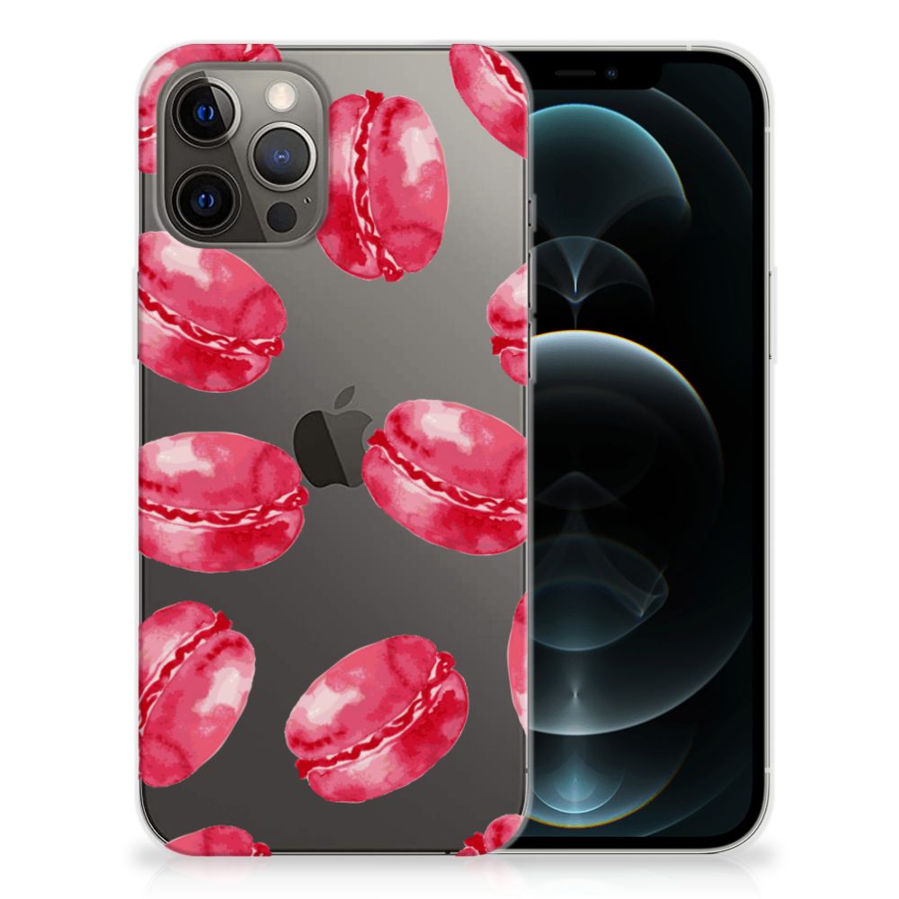 iPhone 12 Pro Max Siliconen Case Pink Macarons B2C Telecom