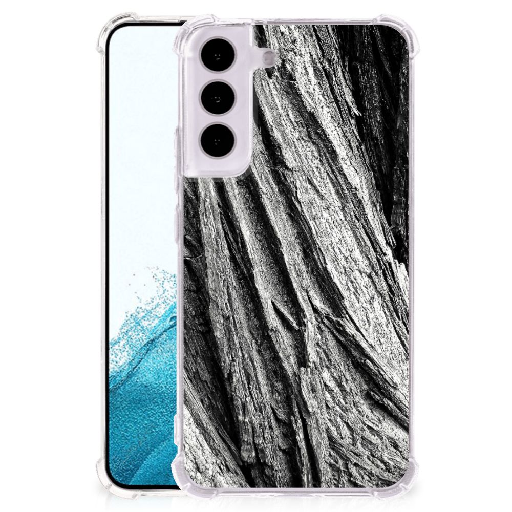 Stevig Telefoonhoesje Samsung Galaxy S22 Boomschors Grijs