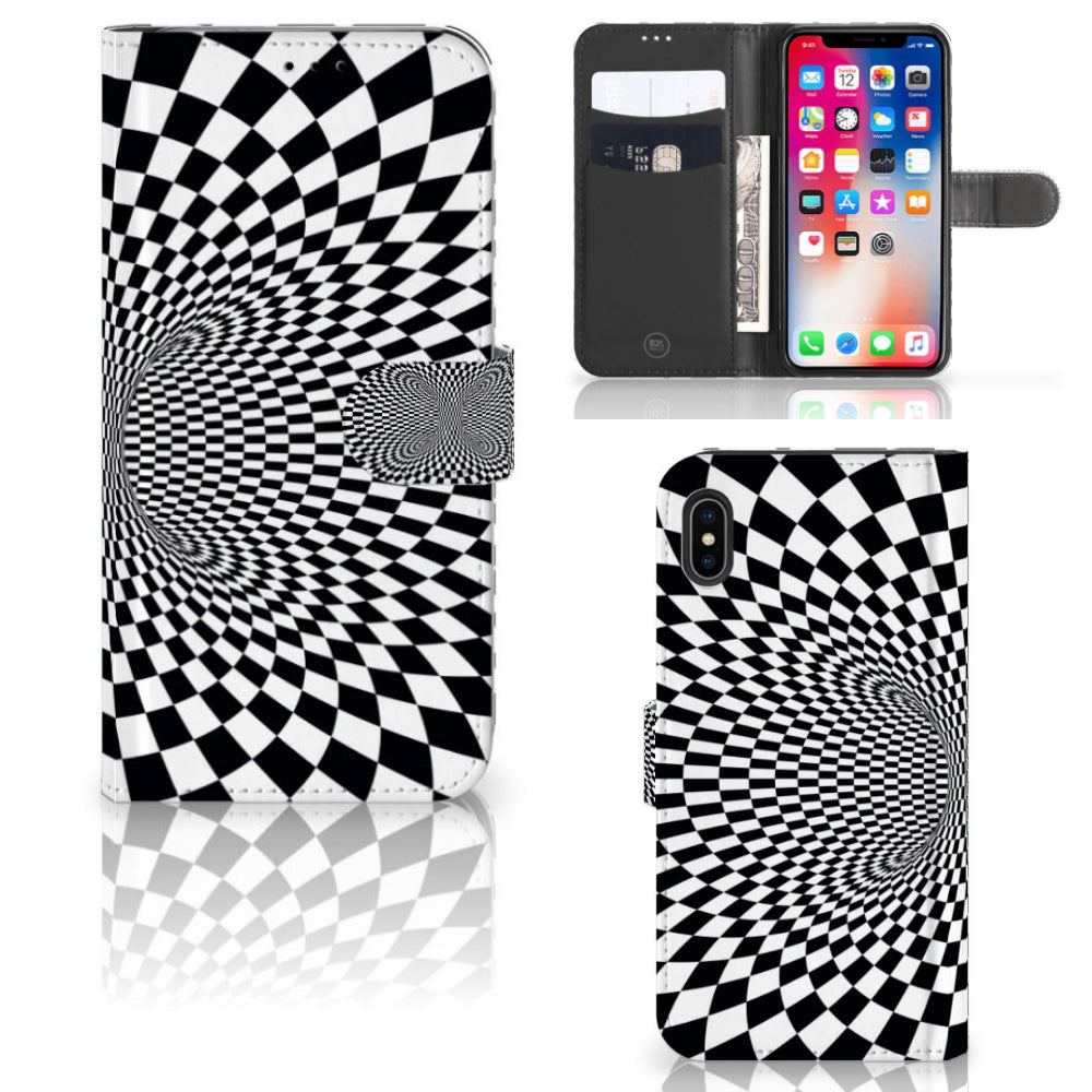 Apple iPhone Xs Max Book Case Illusie