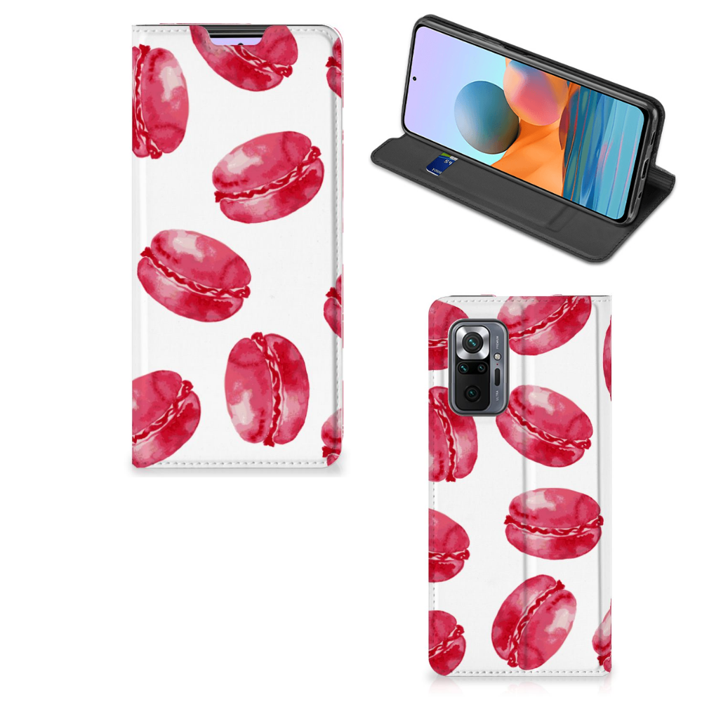 Xiaomi Redmi Note 10 Pro Flip Style Cover Pink Macarons - B2C Telecom