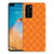 Huawei P40 TPU bumper Batik Oranje B2C Telecom