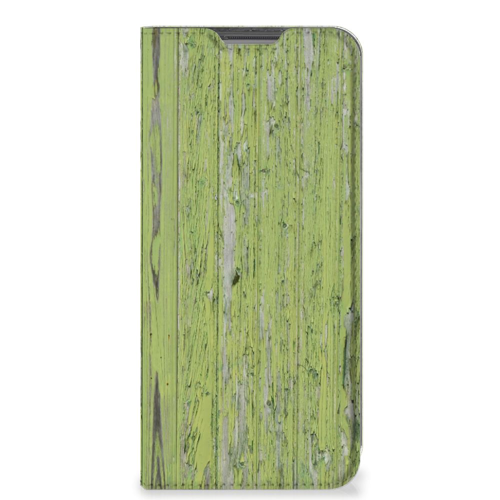 OPPO A96 | A76 Book Wallet Case Green Wood - B2C Telecom
