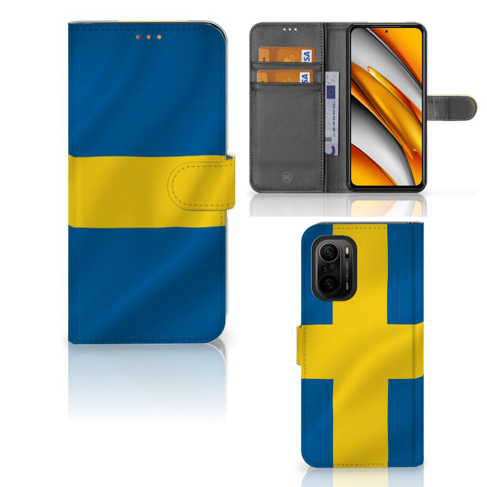 Poco F3 | Xiaomi Mi 11i Bookstyle Case Zweden