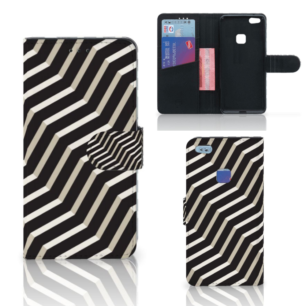 Huawei P10 Lite Book Case Illusion