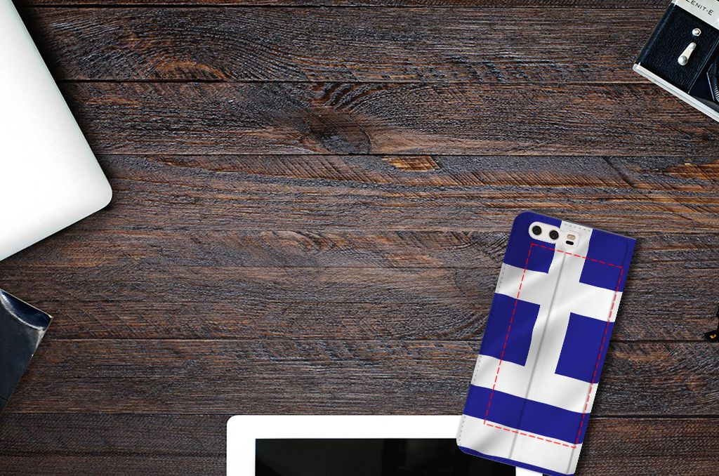 Huawei P10 Plus Standcase Griekenland