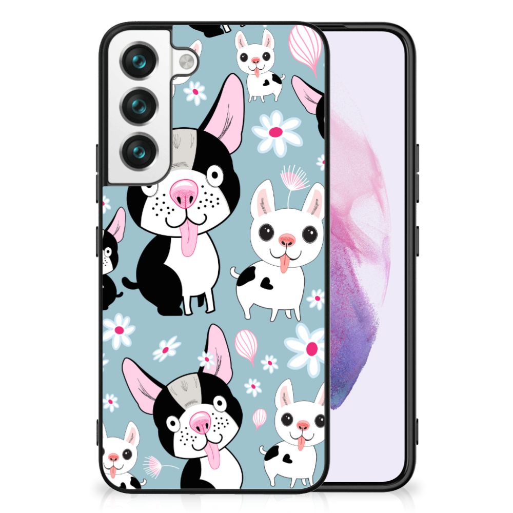 Samsung Galaxy S22 Dierenprint Telefoonhoesje Hondjes