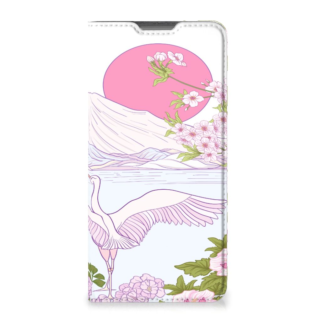 Motorola Moto G52 | Moto G82 Hoesje maken Bird Standing - B2C Telecom
