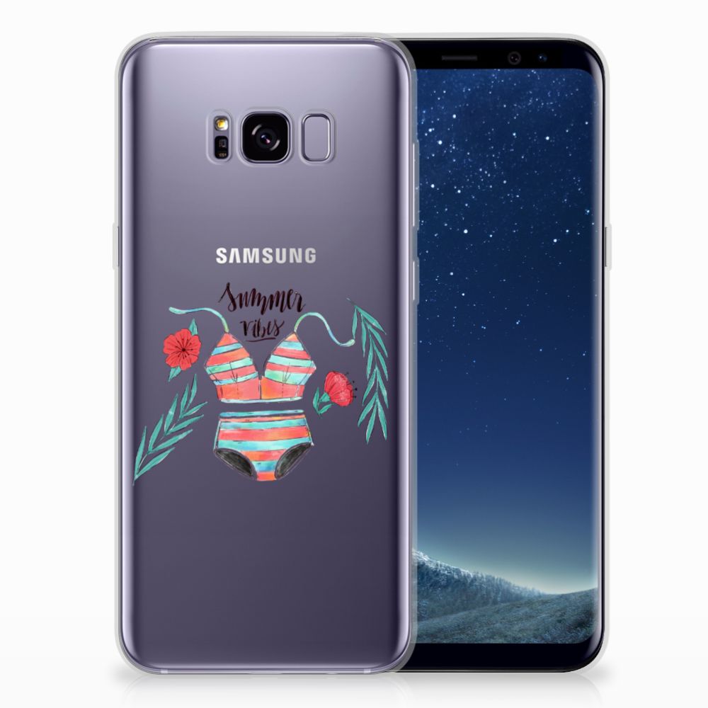 Samsung Galaxy S8 Plus Telefoonhoesje met Naam Boho Summer