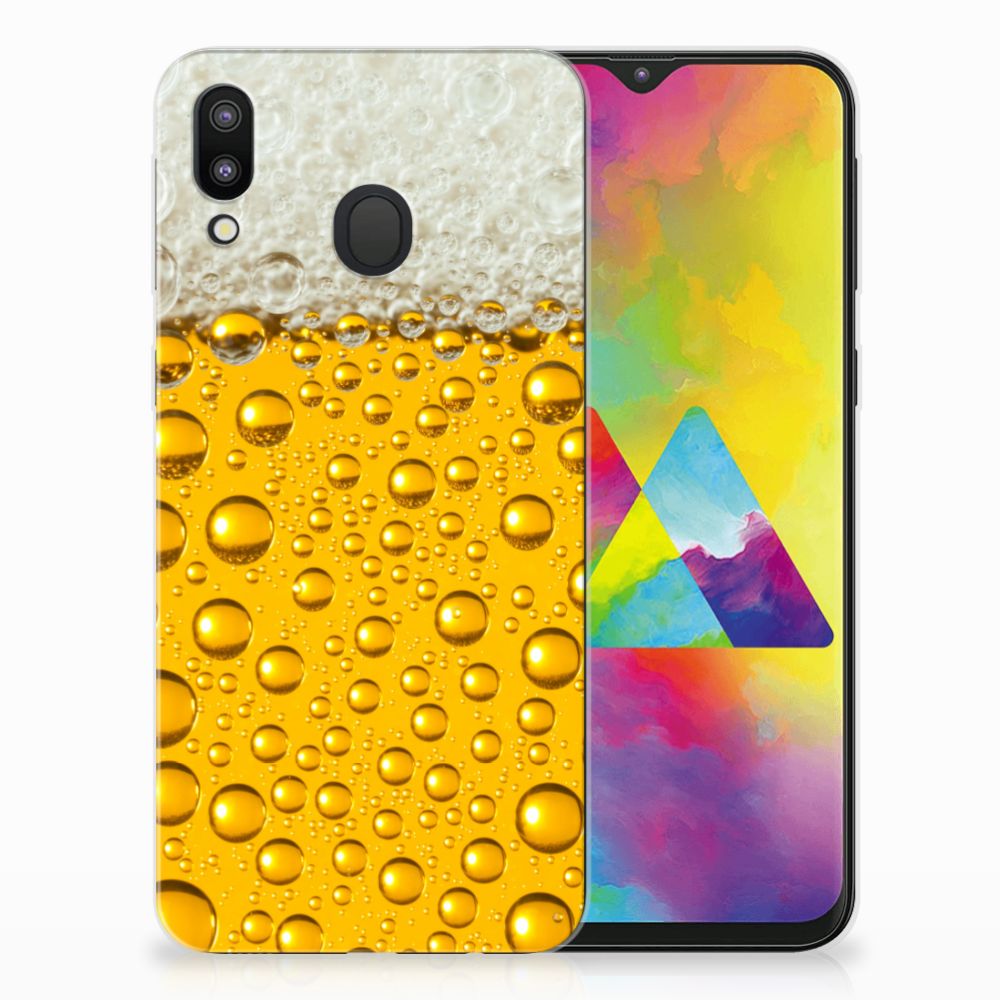 Samsung Galaxy M20 (Power) Siliconen Case Bier