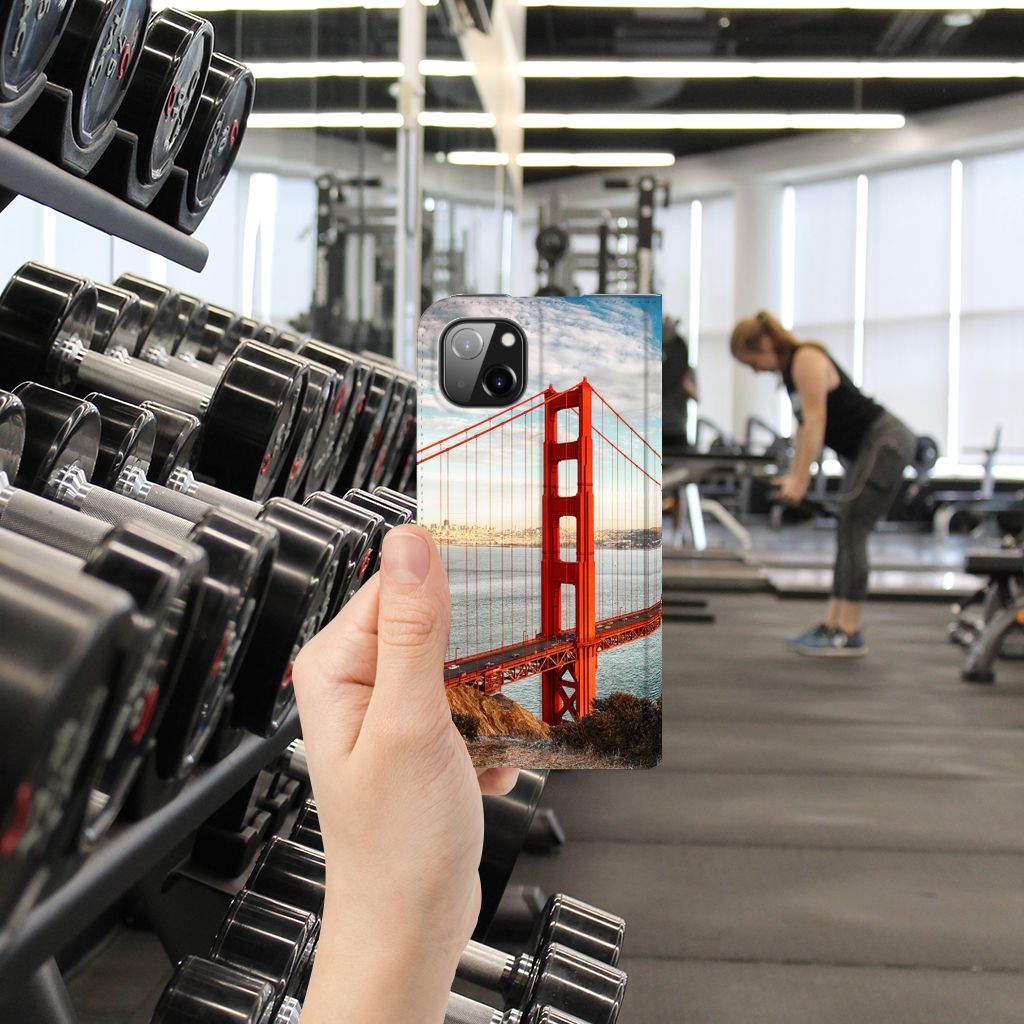 Apple iPhone 14 Plus Book Cover Golden Gate Bridge