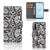 Huawei P30 Pro Hoesje Black Flowers