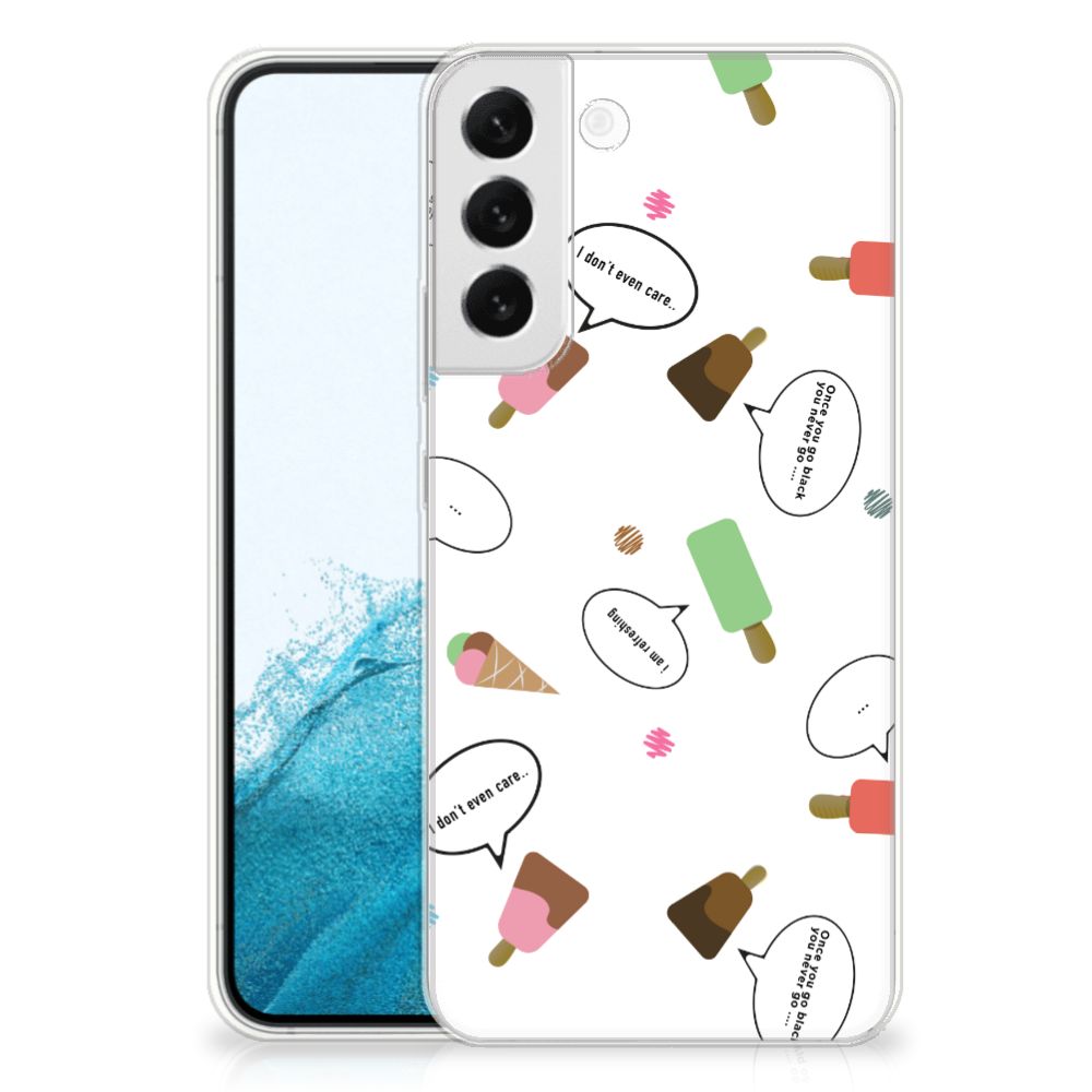 Samsung Galaxy S22 Plus Siliconen Case IJsjes