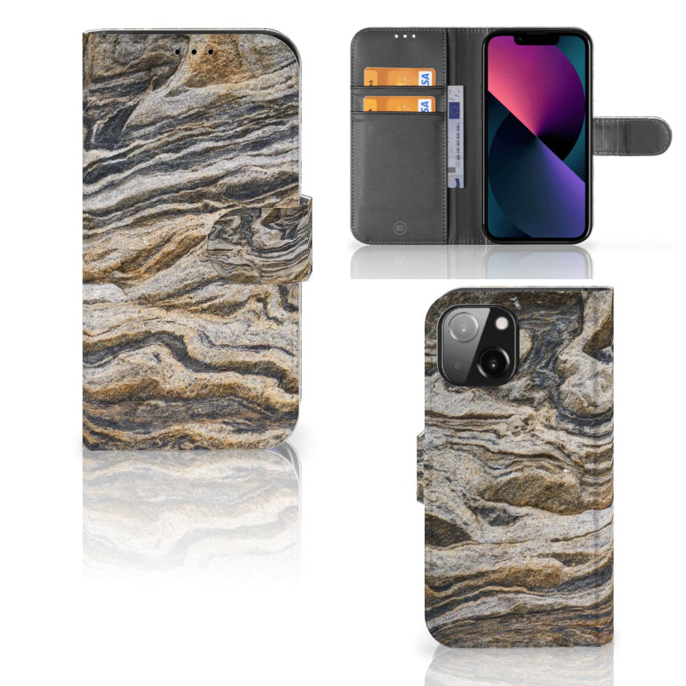 iPhone 13 Mini Bookcase Steen