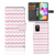 Samsung Galaxy A41 Telefoon Hoesje Waves Roze
