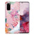 Samsung Galaxy S20 TPU Hoesje Bird Flowers