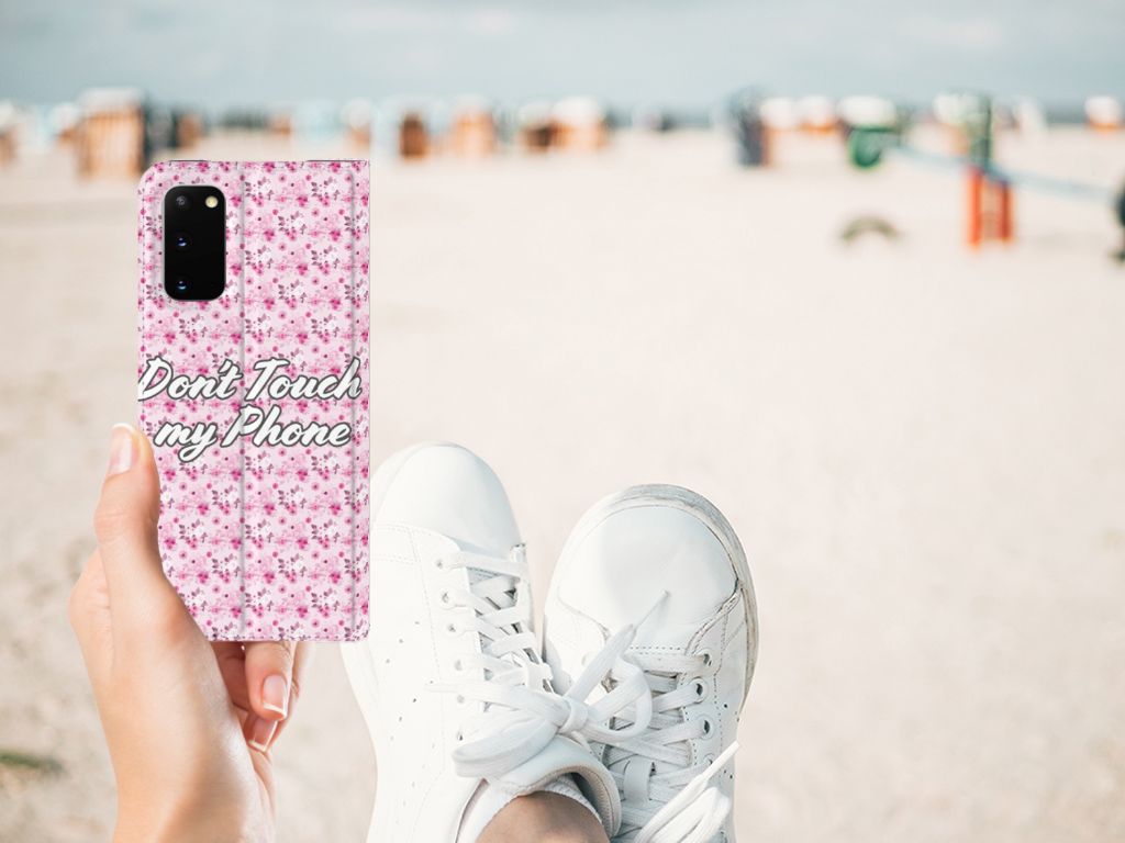 Samsung Galaxy S20 Design Case Flowers Pink DTMP