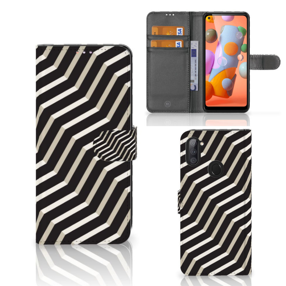 Samsung Galaxy M11 | A11 Book Case Illusion