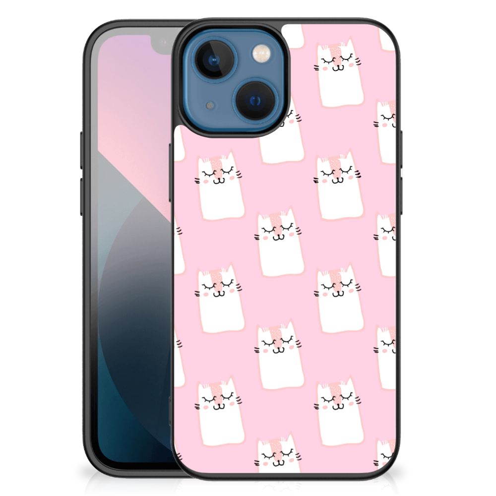Apple iPhone 13 mini Dierenprint Telefoonhoesje Sleeping Cats