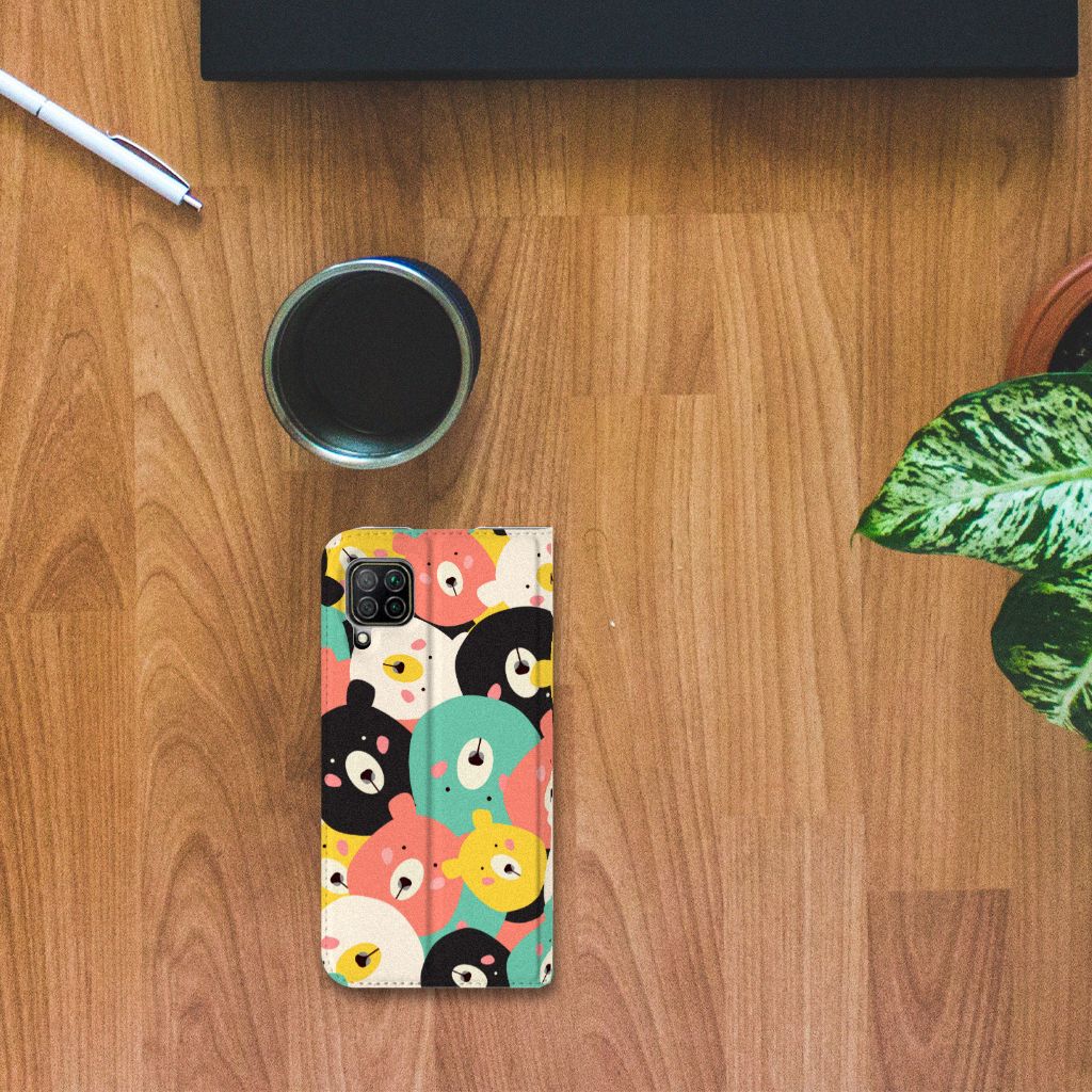 Huawei P40 Lite Magnet Case Bears - B2C Telecom