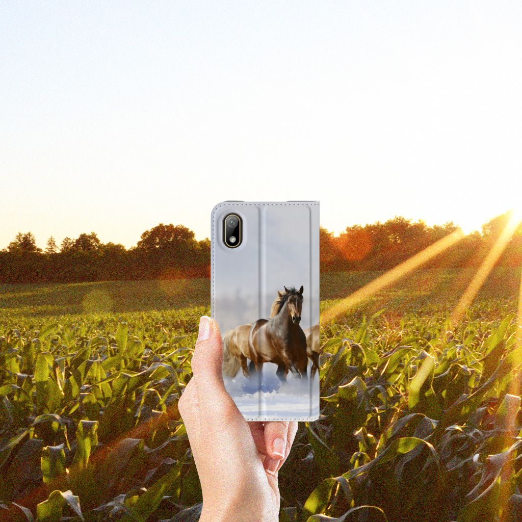 Huawei Y5 (2019) Hoesje maken Paarden - B2C Telecom