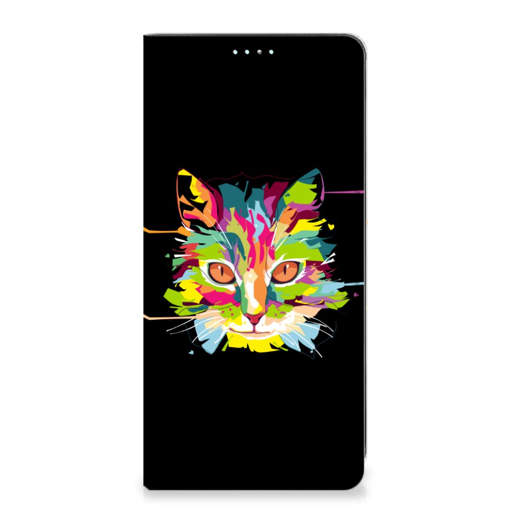Samsung Galaxy A71 Magnet Case Cat Color - B2C Telecom