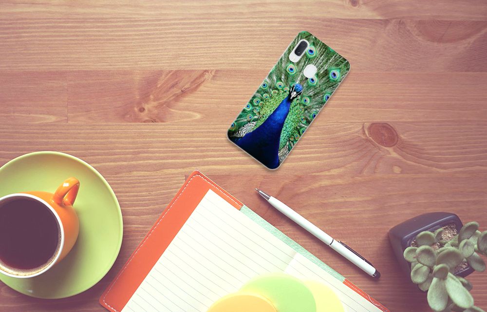Samsung Galaxy A20e TPU Hoesje Pauw