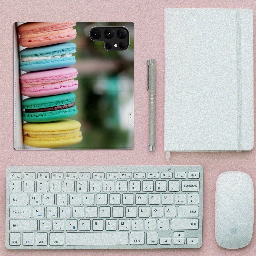 Samsung Galaxy S23 Ultra Flip Style Cover Macarons - B2C Telecom