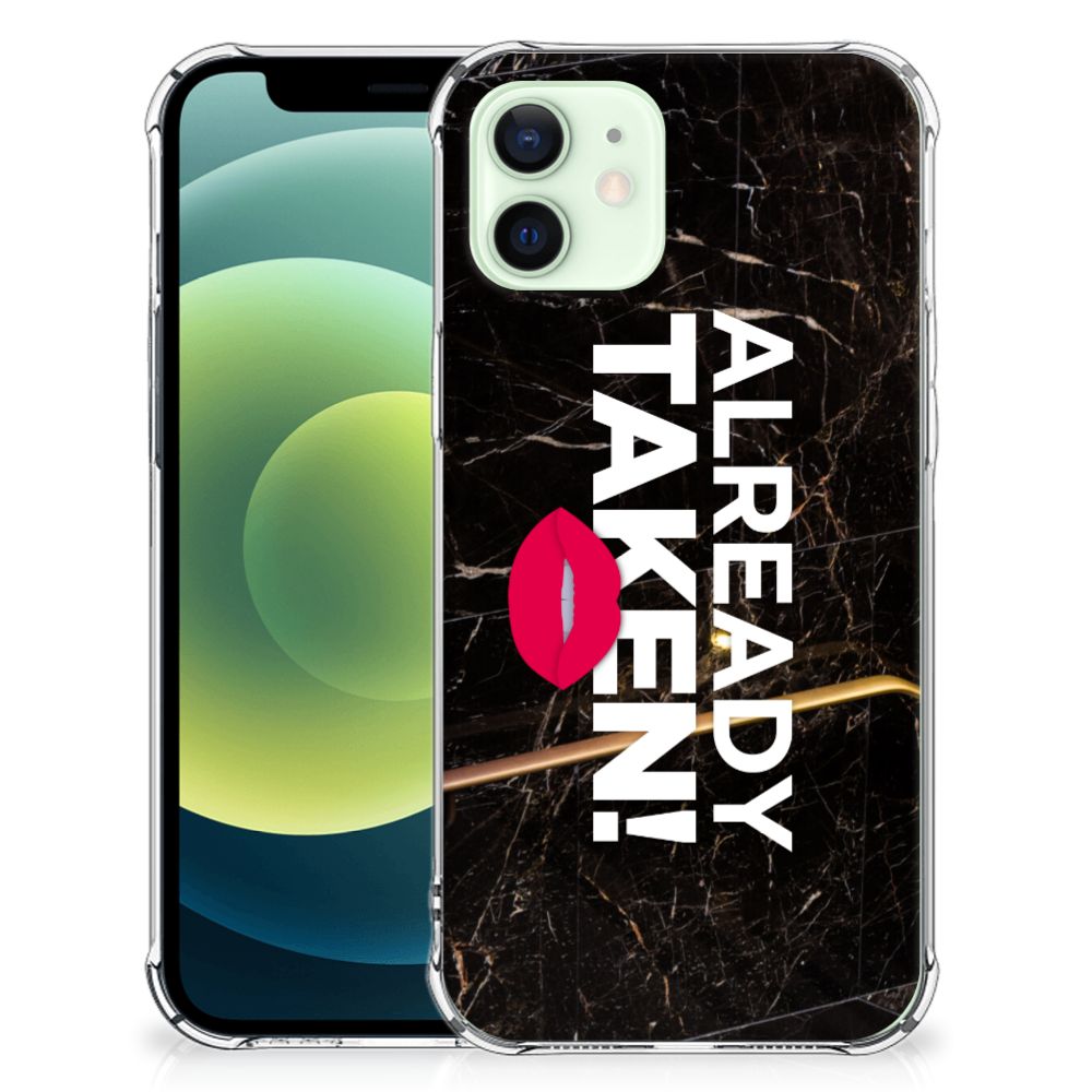 iPhone 12 Mini Telefoonhoesje met tekst Already Taken Black B2C Telecom