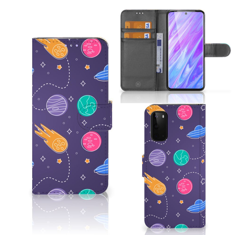 Samsung Galaxy S20 Wallet Case met Pasjes Space