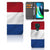Motorola Moto G9 Play | E7 Plus Bookstyle Case Nederlandse Vlag met pasjes en design van Nederlandse vlag.
