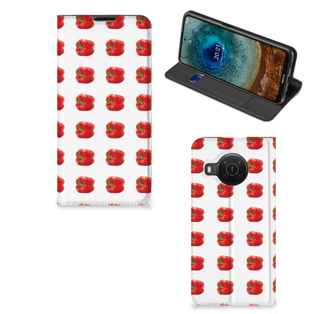 Nokia X20 | X10 Flip Style Cover Paprika Red - B2C Telecom