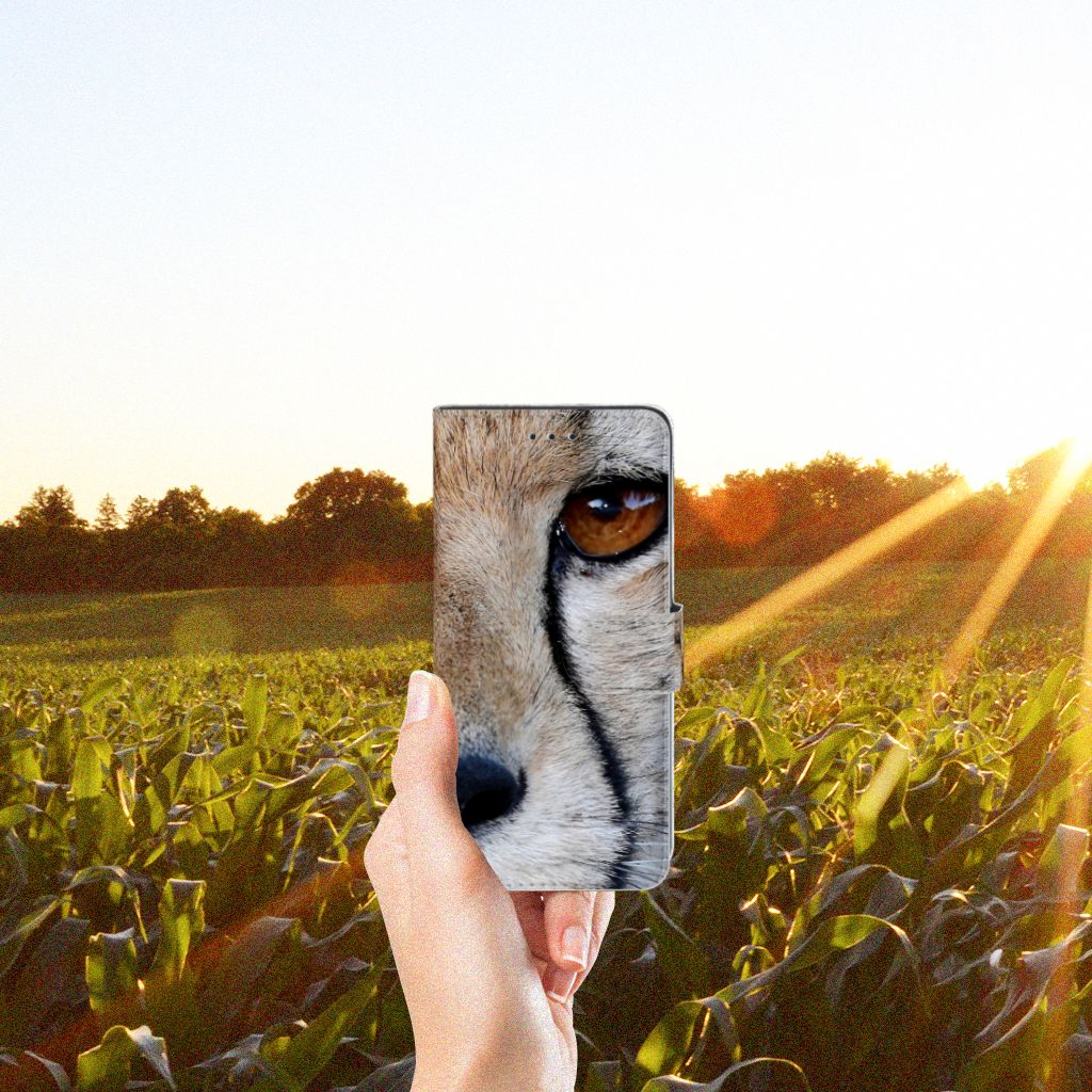Honor 20 Pro Telefoonhoesje met Pasjes Cheetah