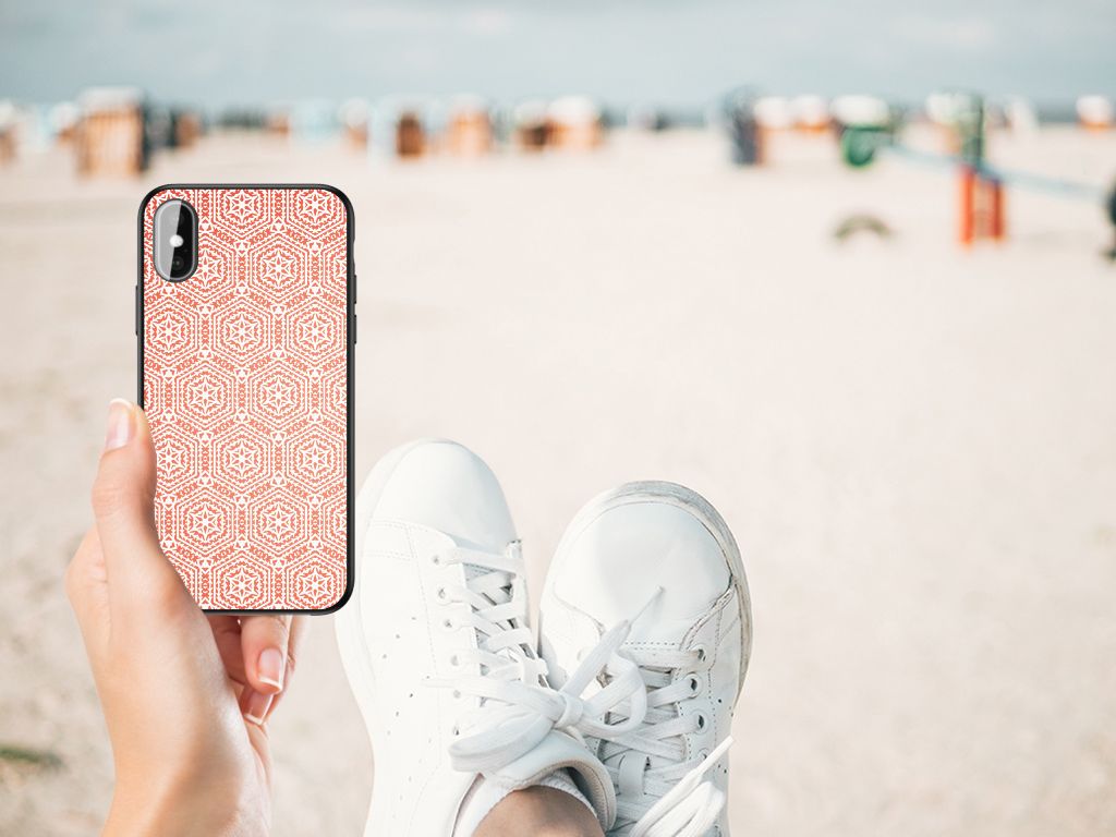 iPhone X | Xs Back Case Pattern Orange B2C Telecom