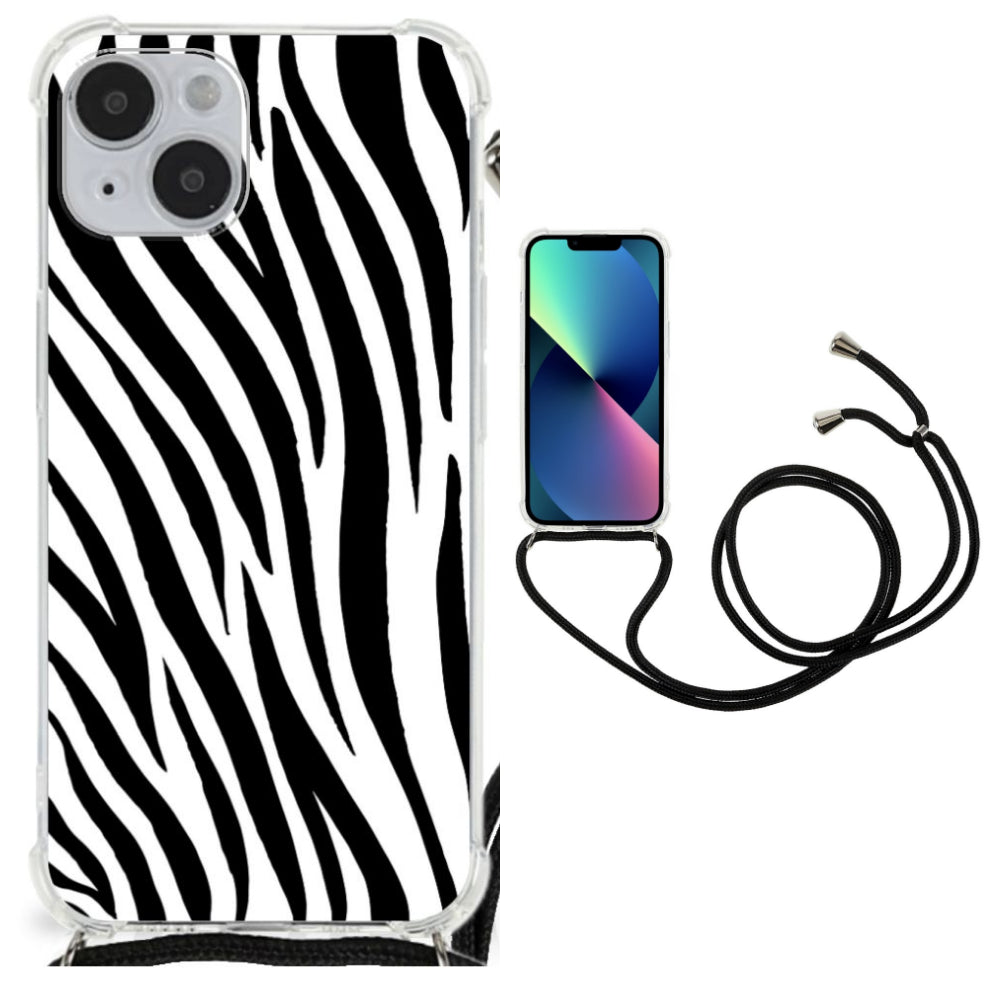 iPhone 14 Plus Case Anti-shock Zebra