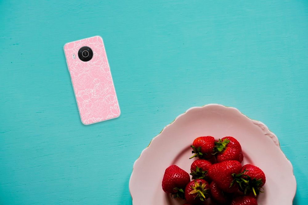 Nokia X10 | X20 TPU Case White Flowers B2C Telecom