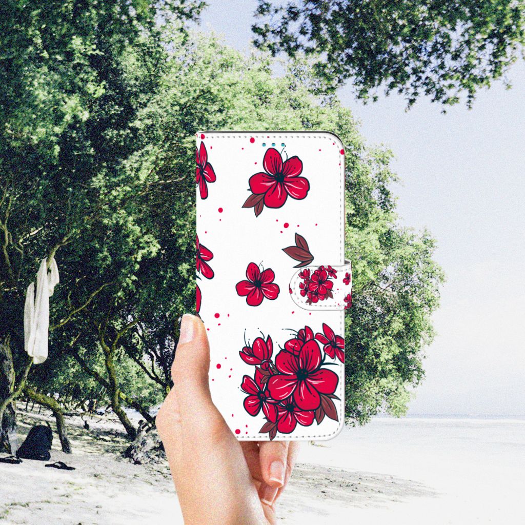 Motorola Moto G51 5G Hoesje Blossom Red