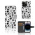Telefoonhoesje met Naam iPhone 15 Pro Silver Punk - stoer design met sterren, bliksem, en doodskoppen.
