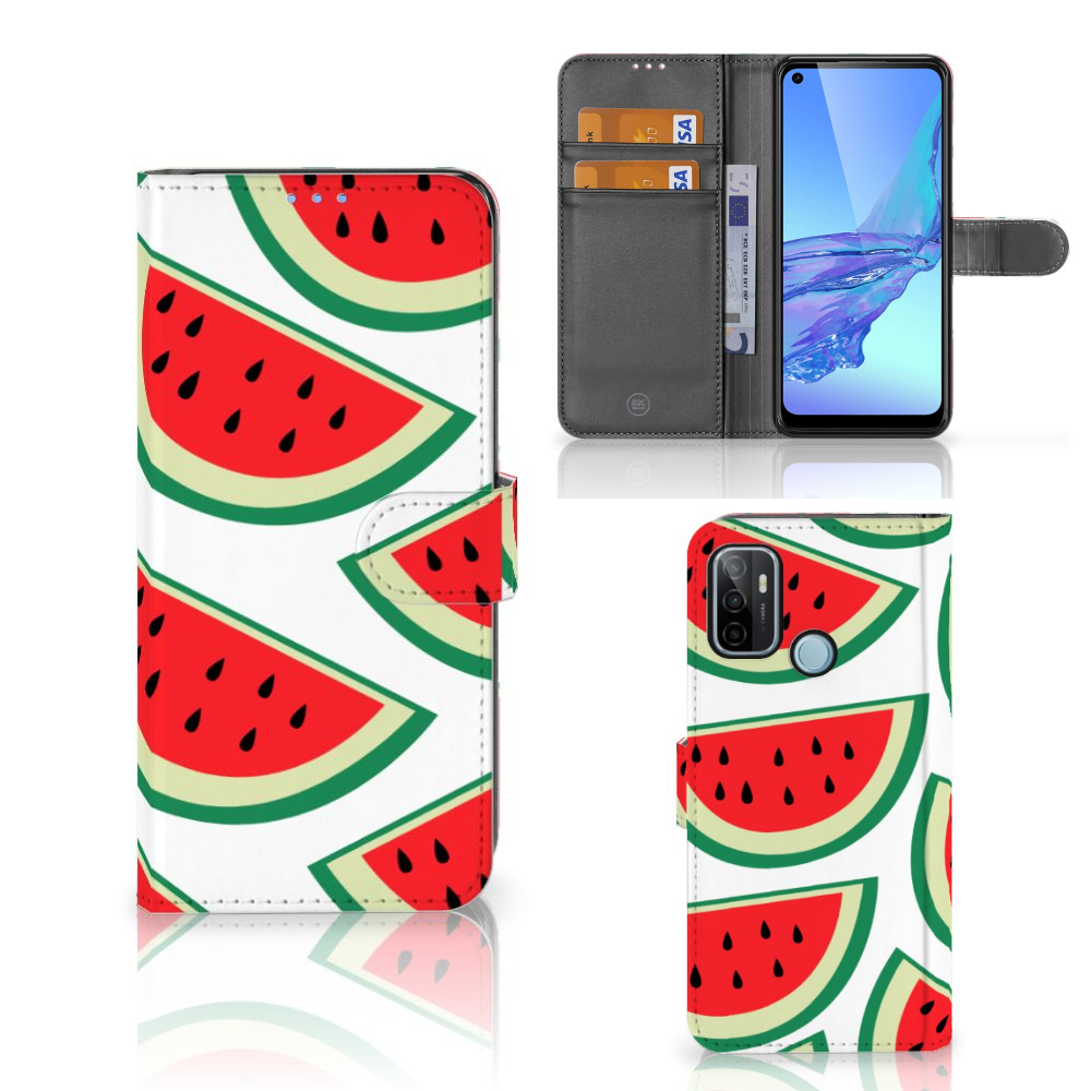 OPPO A53 | OPPO A53s Book Cover Watermelons