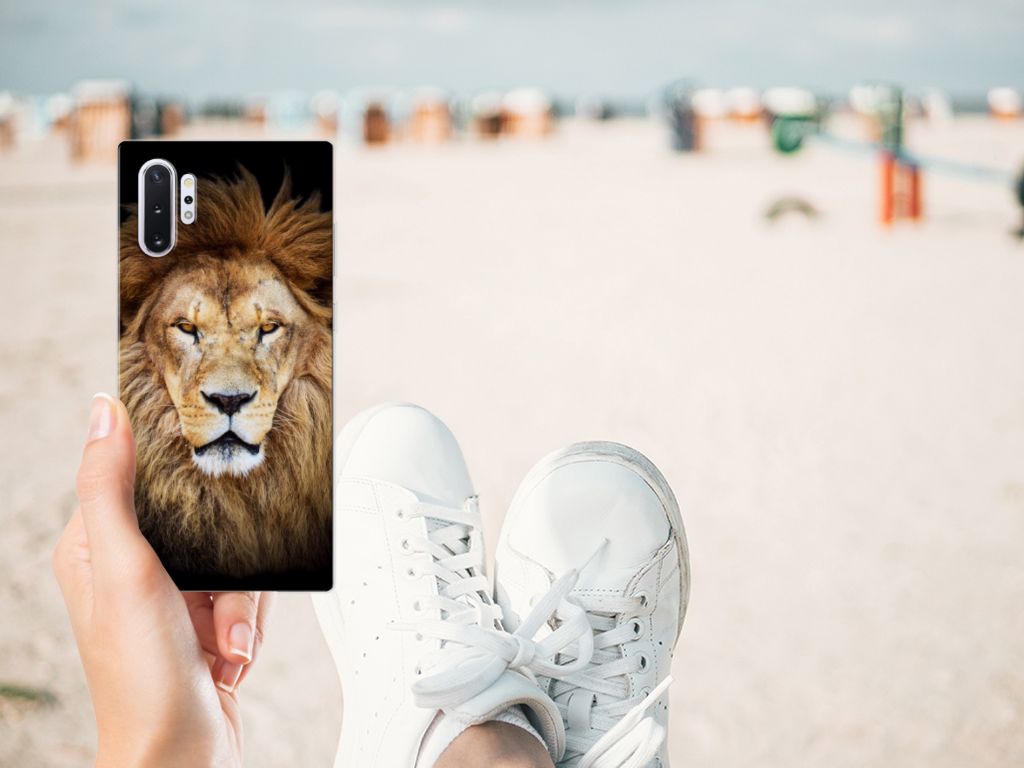 Samsung Galaxy Note 10 Plus TPU Hoesje Leeuw