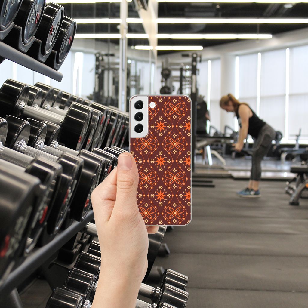 Samsung Galaxy S22 Plus TPU bumper Batik Brown B2C Telecom
