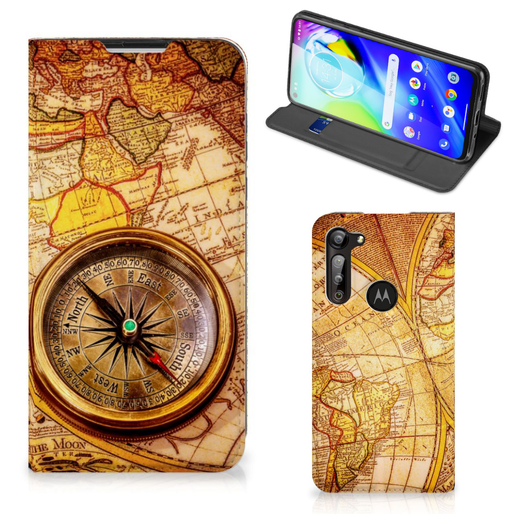 Motorola Moto G8 Power Book Cover Kompas - B2C Telecom