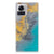 Motorola Moto X30 Pro TPU Siliconen Hoesje Marble Blue Gold B2C Telecom