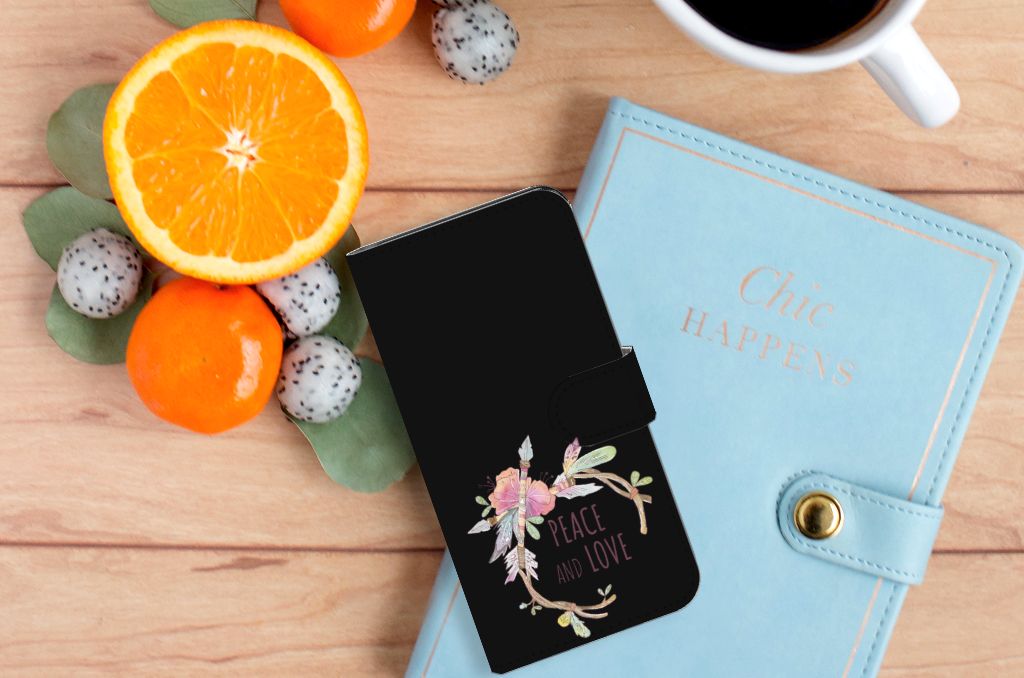 Nokia C2 2nd Edition Leuk Hoesje Boho Text